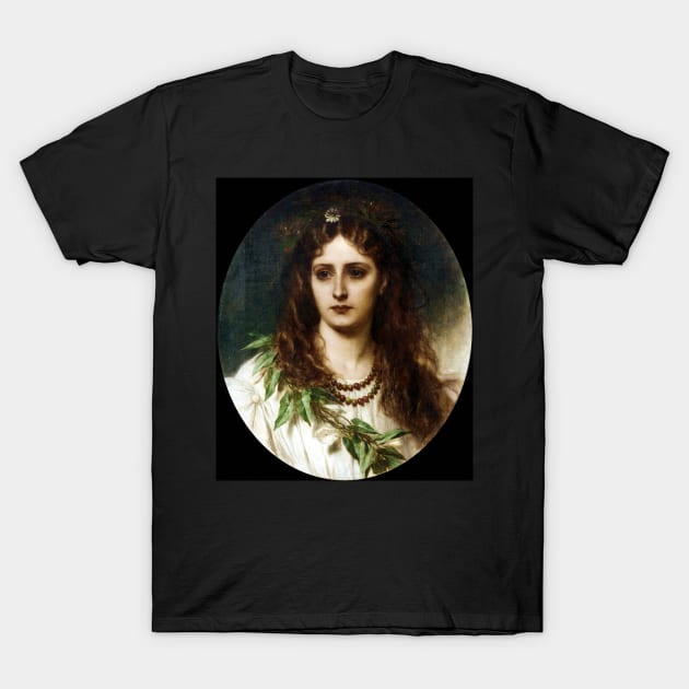 Ophelia - Thomas Francis Dicksee T-Shirt by forgottenbeauty